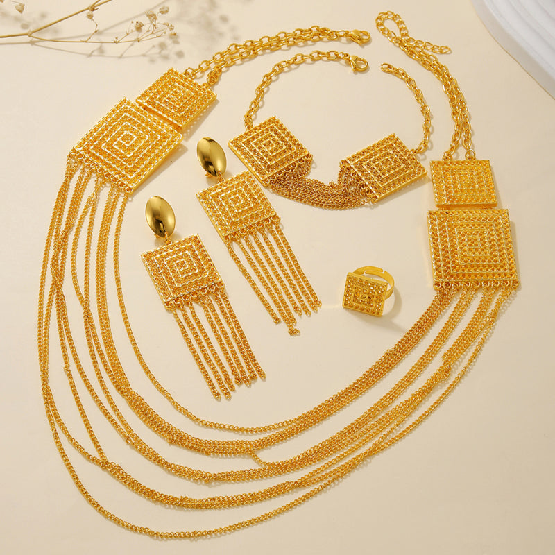Gold Plated Necklaces for Brides Collection
